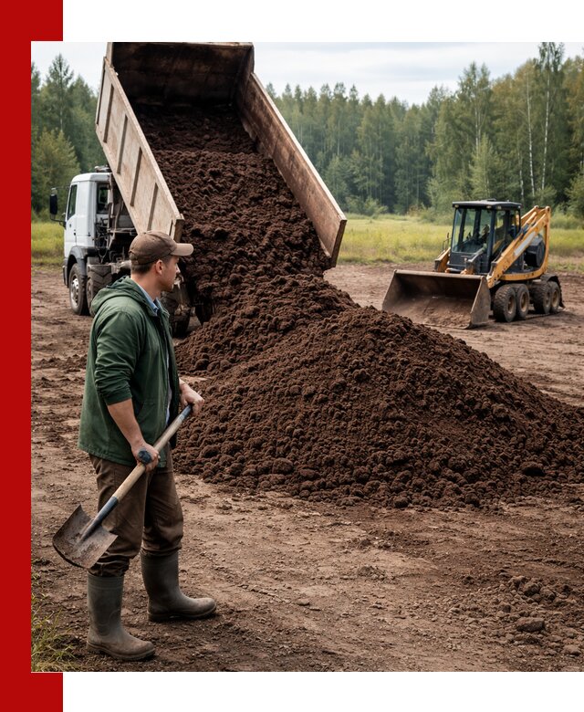 Купить верховой торф с доставкой в Полевском для садоводства и растений