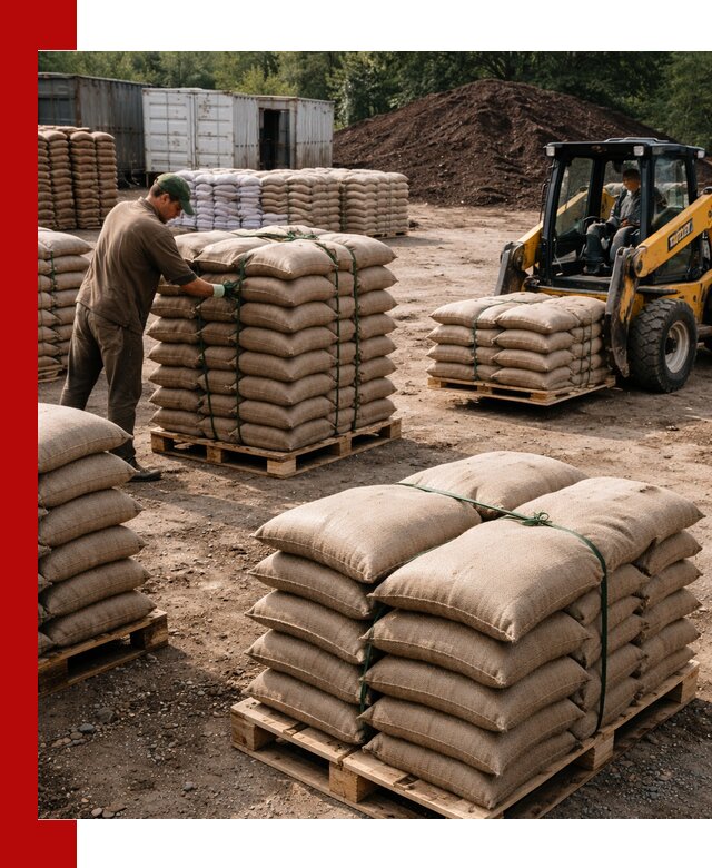 Доставка торфа в мешках по выгодным ценам в Полевском