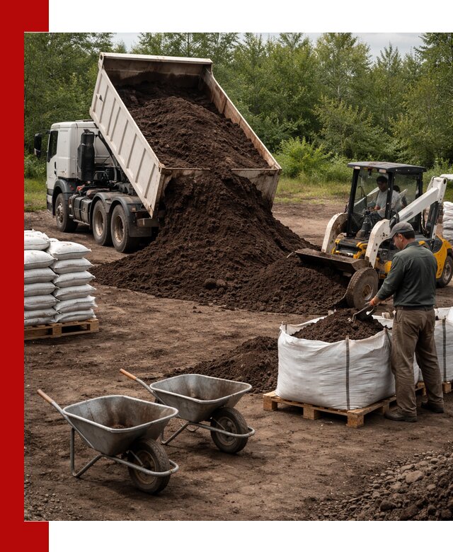 Доставка и продажа торфогрунта в Полевском оптом и в розницу