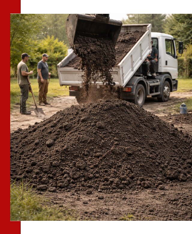 Доставка и продажа чернозема в Полевском оптом и в розницу