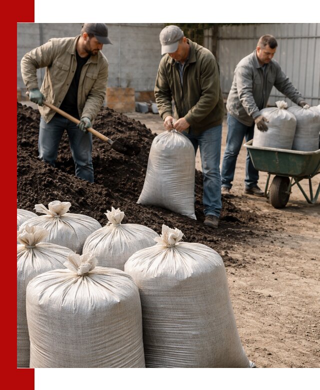 Купить чернозем в мешках с доставкой в Полевском