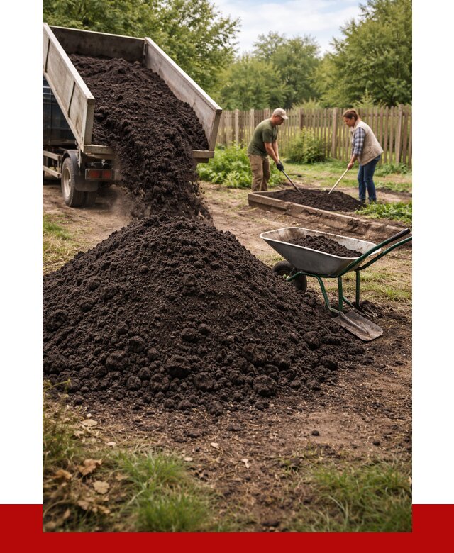 Купить чернозем для огорода в Полевском от 2566 р. | ПРОНЕРУДПлв