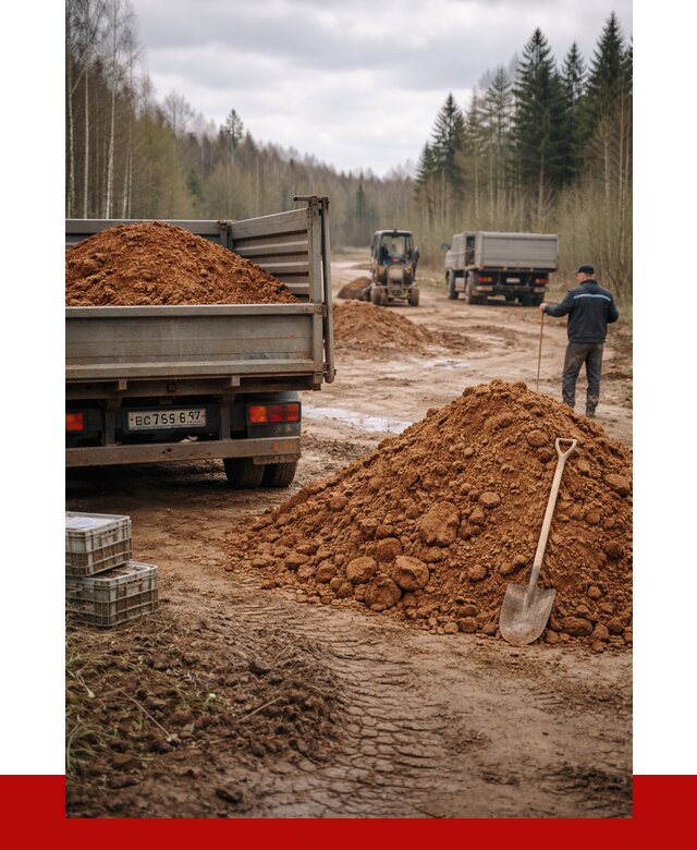 Глина и суглинки в Полевском от 4619 р. за куб | ПРОНЕРУДПлв