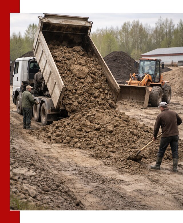 Доставка глин и суглинков в Полевском оптом и вкрай