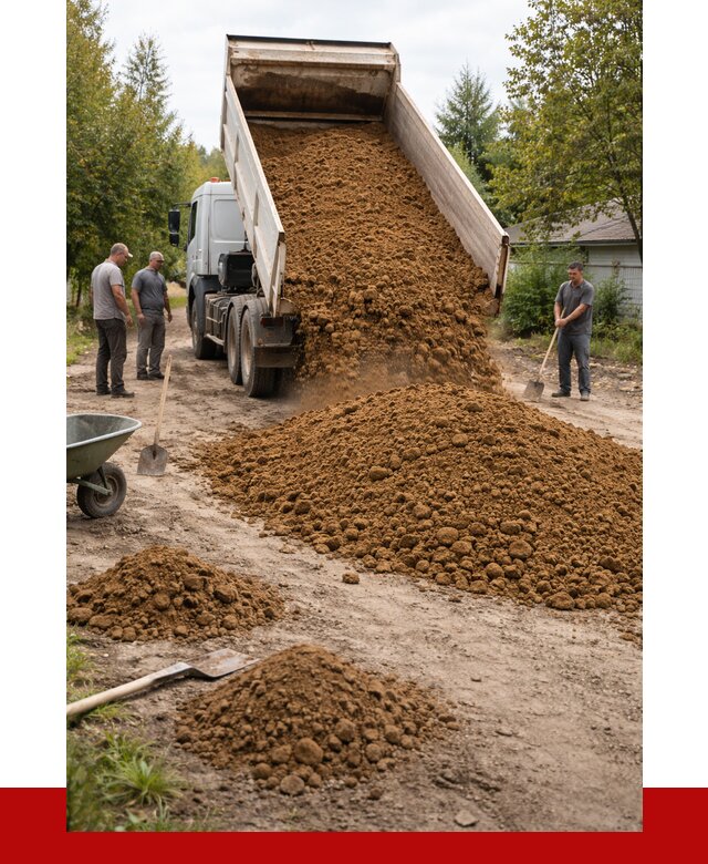 Купить суглинок с доставкой в Полевском от 2566 р. за куб | ПРОНЕРУДПлв