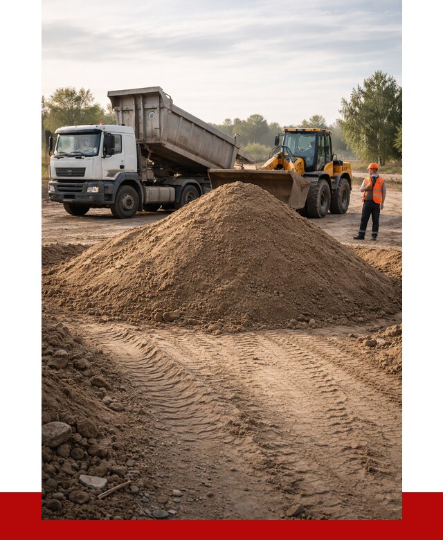 Купить песчаный грунт с доставкой в Полевском от 4311 р. | ПРОНЕРУДПлв