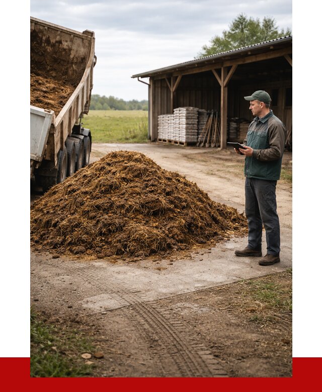 Купить навоз с доставкой в Полевском от 1232 р. за куб | ПРОНЕРУДПлв