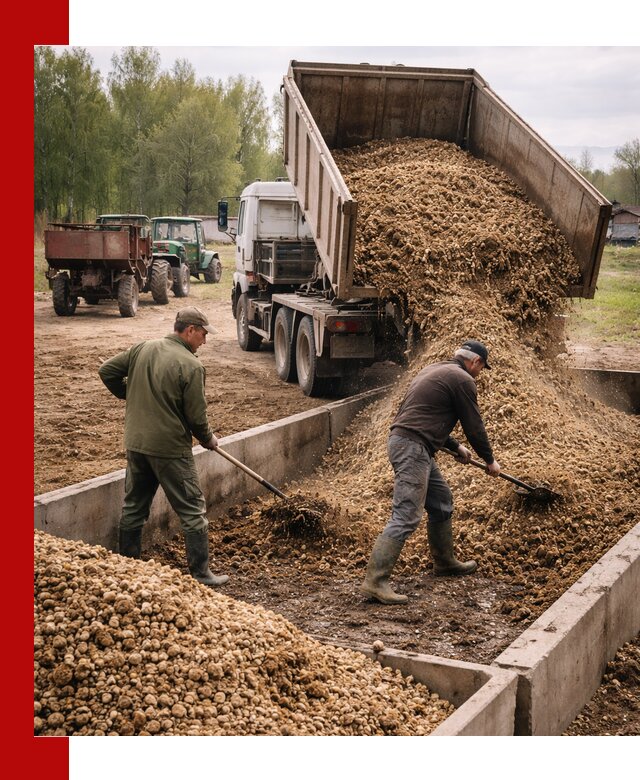 Куриный помет с доставкой в Полевском оптом и в розницу