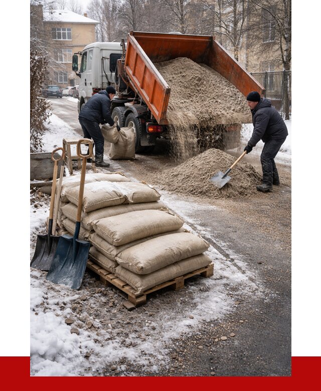 Противогололедные материалы оптом в Полевском от 4311 р. | ПРОНЕРУДПлв