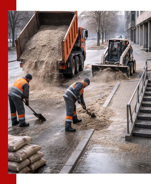 Поставка противогололедных материалов в Полевском