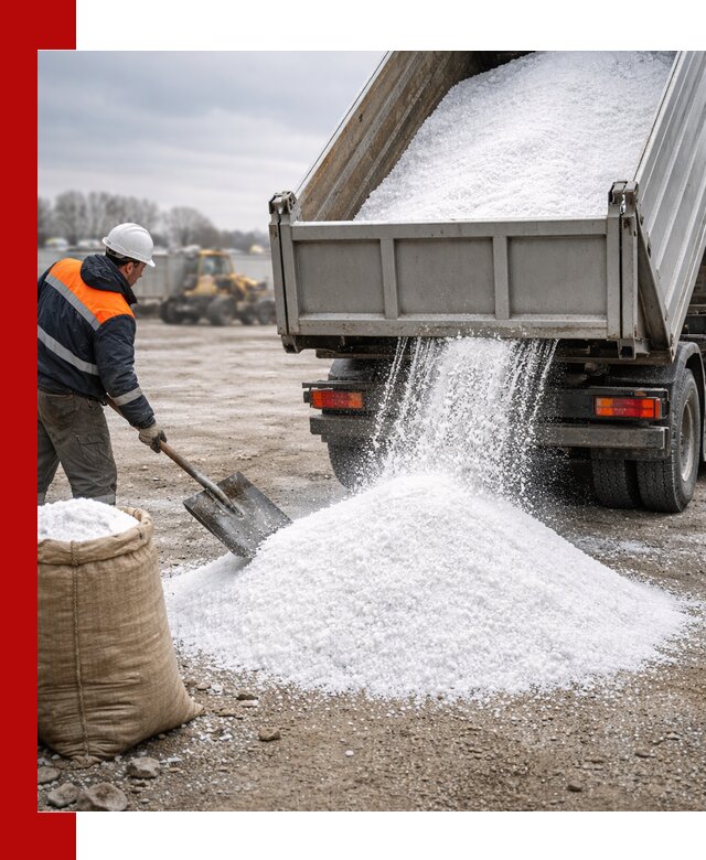 Поставка хлористого натрия оптом и в розницу в Полевском