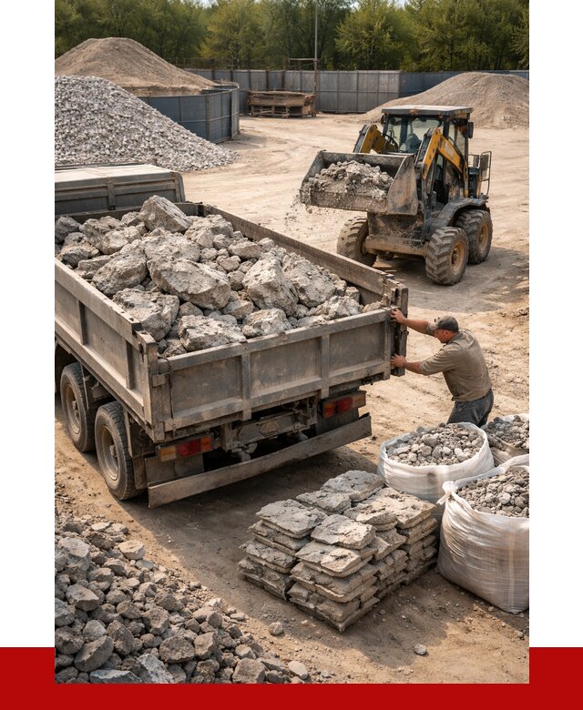 Купить бой бетона с доставкой в Полевском от 4927 р. | ПРОНЕРУДПлв