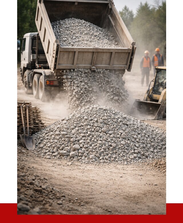 Купить дробленый бетон в Полевской от 1745 р./куб | ПРОНЕРУДПлв