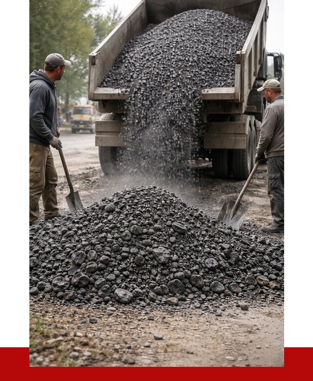 Дробленый асфальт в Полевском от 2874 р. с доставкой | ПРОНЕРУДПлв