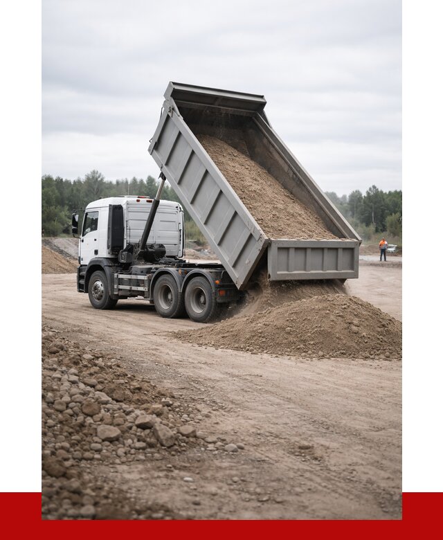 Доставка самосвалом 15 кубов в Полевском от 6672 руб. | ПРОНЕРУДПлв