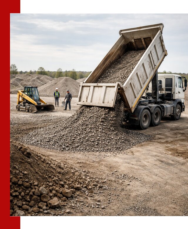 Доставка самосвалом 25 м³ в Полевском быстро и надежно