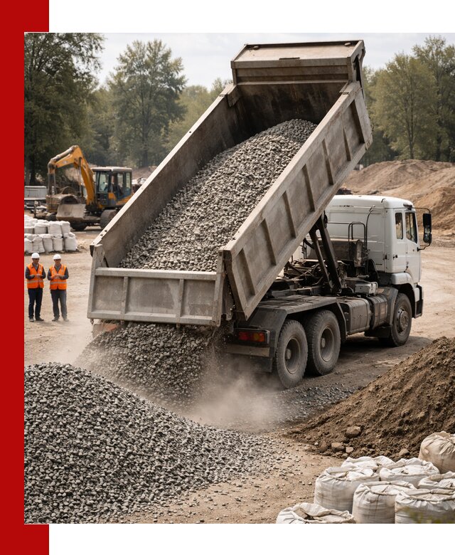 Аренда самосвала в Полевском для доставки сыпучих и нерудных материалов