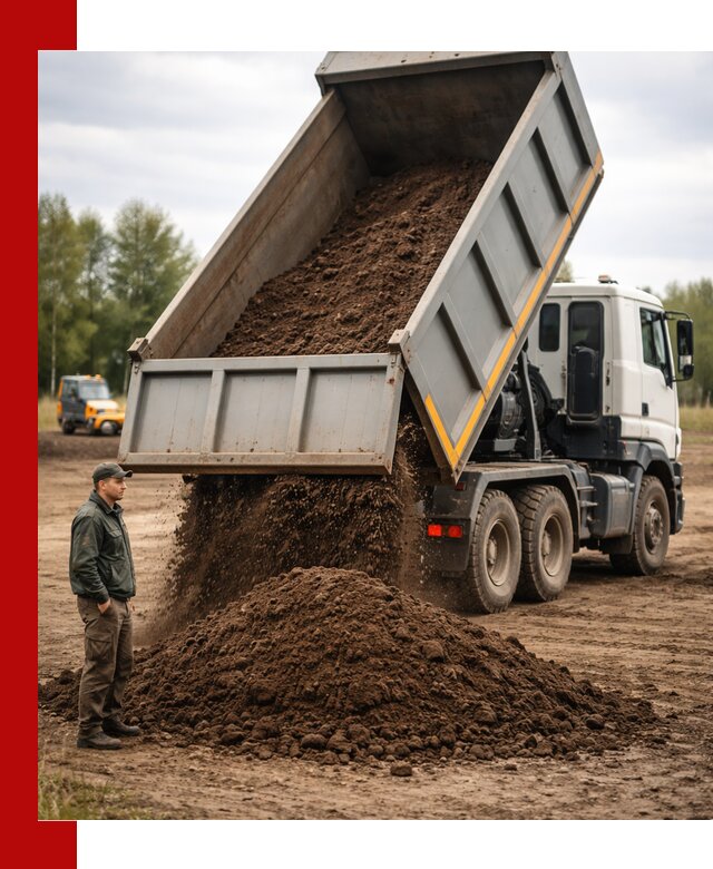 Аренда самосвала с водителем в Полевском для сыпучих грузов и навоза
