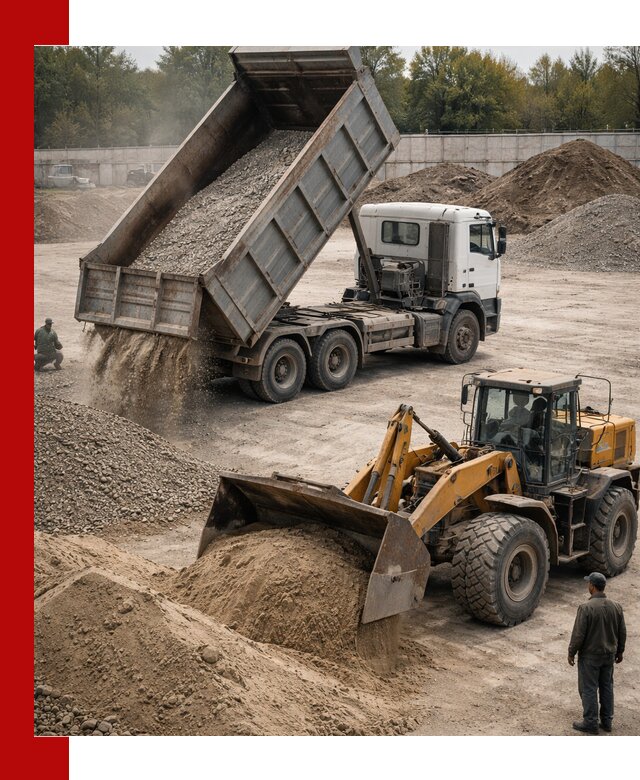 Перевозка сыпучих грузов самосвалами и бортовыми в Полевском