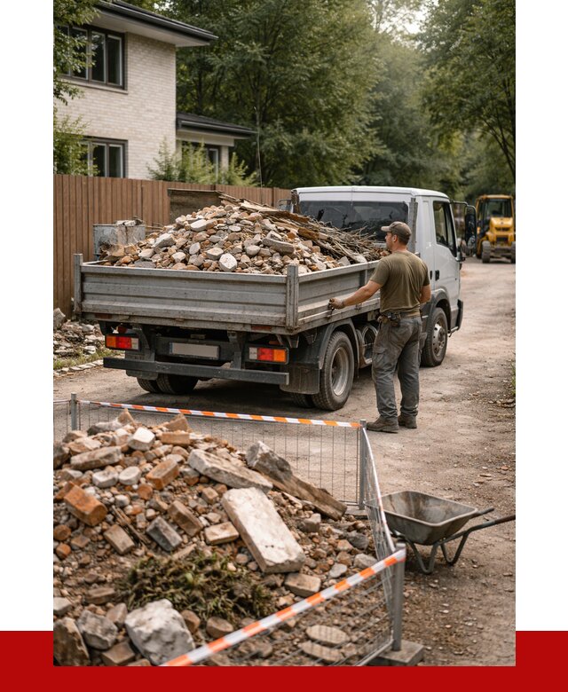 Вывоз строительного мусора с погрузкой в Полевском от 7699 р | ПРОНЕРУДПлв