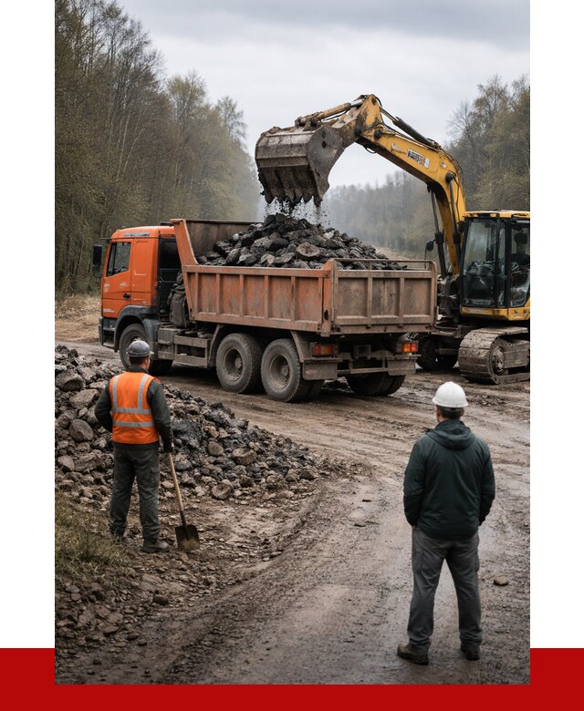 Вывоз асфальта в Полевском от 4619 р. самосвалом ПРОНЕРУДПлв