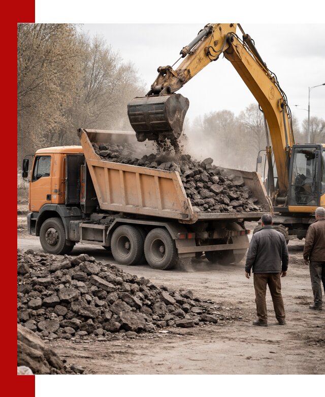 Вывоз асфальта и асфальтового покрытия в Полевском