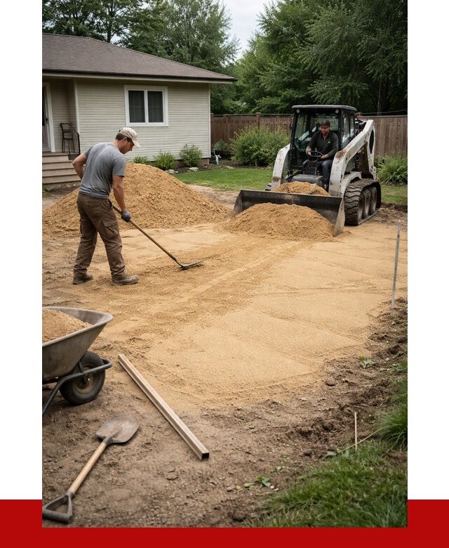 Отсыпка участка песком в Полевском, от 2566 р., ПРОНЕРУДПлв