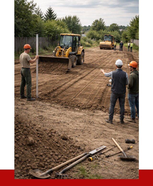 Планировка участка грунтом в Полевском от 4619 р ПРОНЕРУДПлв