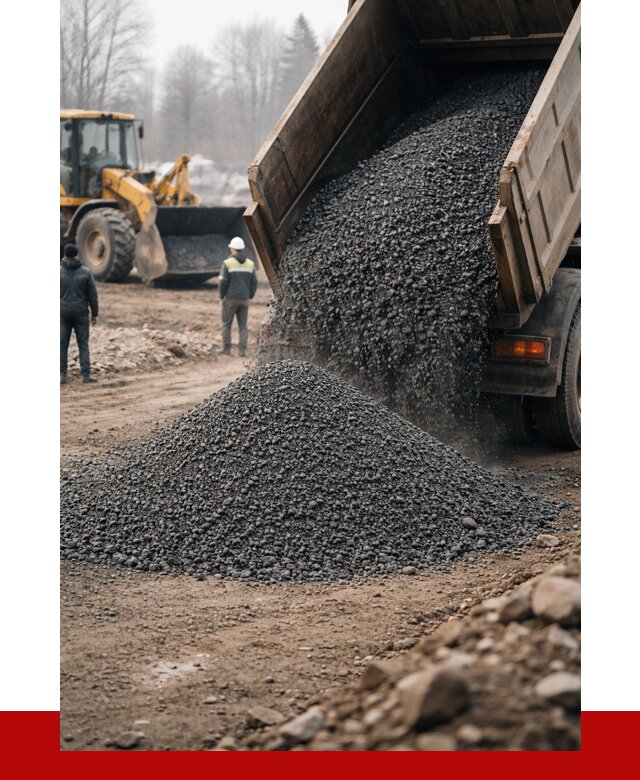 Асфальтовая крошка в Полевском с доставкой от 1848 р. | ПРОНЕРУДПлв